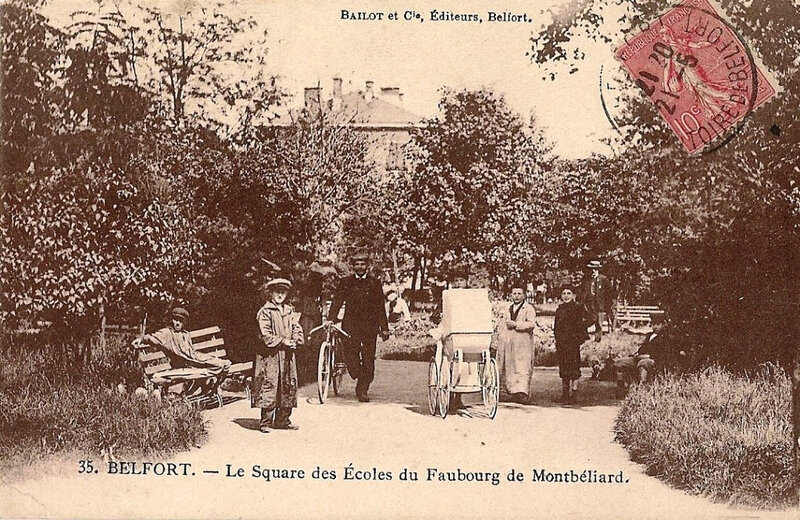 Belfort CPA Fbg Montbéliard Square Poussette