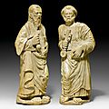 The Evangelists Peter and Paul, Renaissance, Lombard master, <b>ca</b>. <b>1480</b>