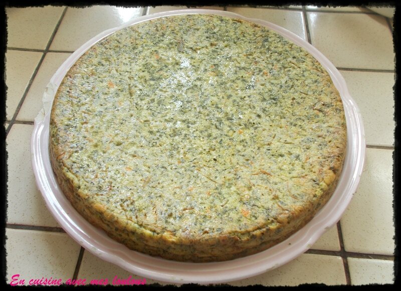 Quiche surimi épinards 2