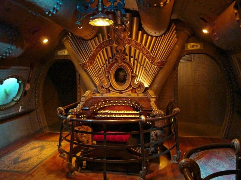 Chessy orgue nautilus parc disneyland