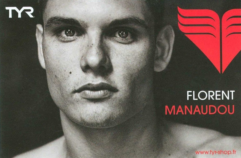 Carte publicitaire Florent Manaudou