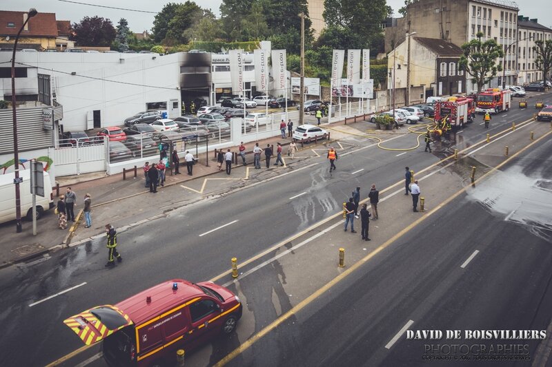 Incendie Audi N7