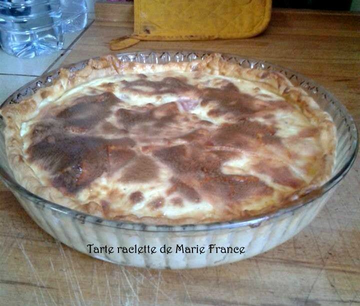 tarte raclette marie france