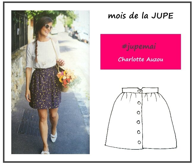 Jupe Mai - Charlotte Auzou