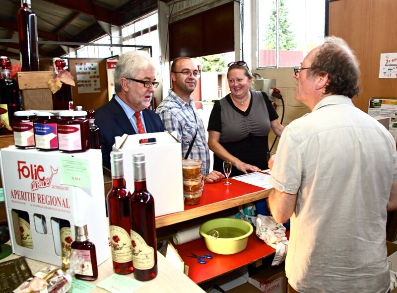 FOIRE AUX FROMAGES 2016 PRODUITS TERROIR remise Ferme de la Chapelle Jérôme