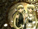 12385chobits_black_and_white