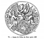 Sceau de Gilles de Retz après 1429