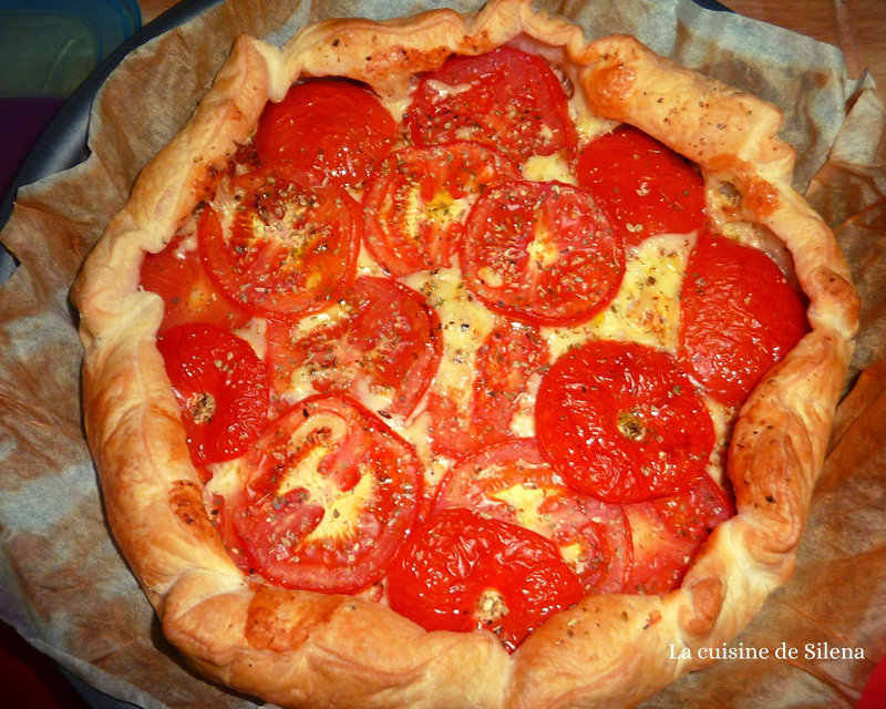 Tarte aux tomates, moutarde et fromage à raclette(1)