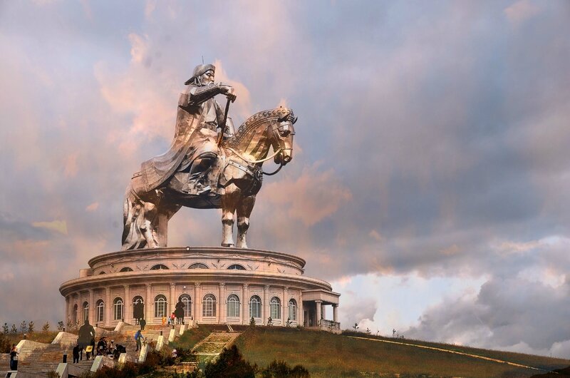 Statue monumentale de Gengis Khan