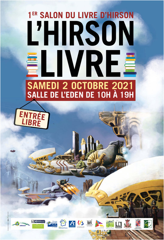 LHIRSON LIVRE SALON 2021 affiche