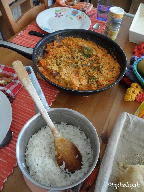 Dhal de lentilles corail et carottes - 11 avril 2017