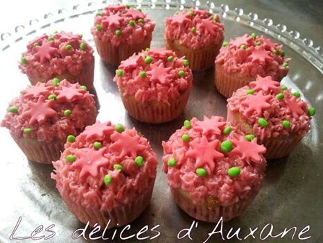 Cupcake framboises