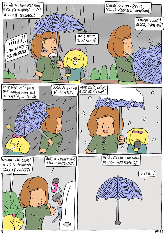 216-3 Mon parapluie