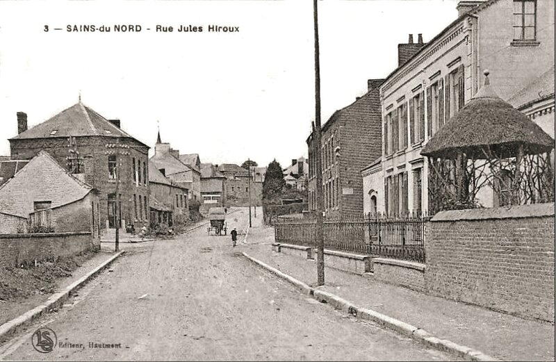 SAINS DU NORD-Rue Jules Hiroux