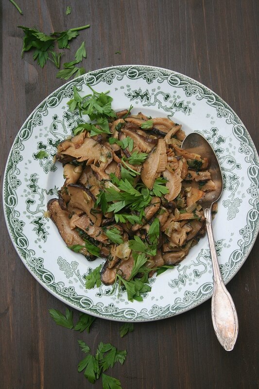 Poêlée de shiitakés au galanga- passion culinaire