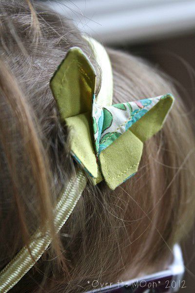 headband origamibutter betsy et jaune 2