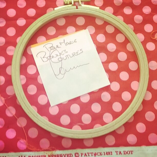 Autographe de Carmen