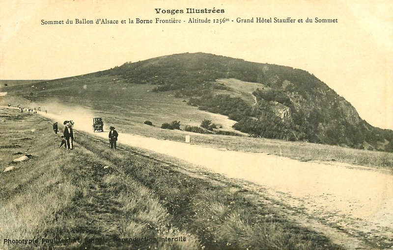 CPA Ballon d'Alsace Route