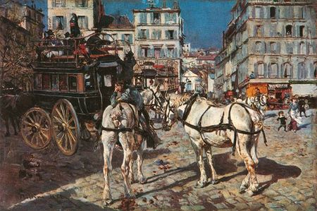 Giovanni Boldini omnibus placePigalle 1880