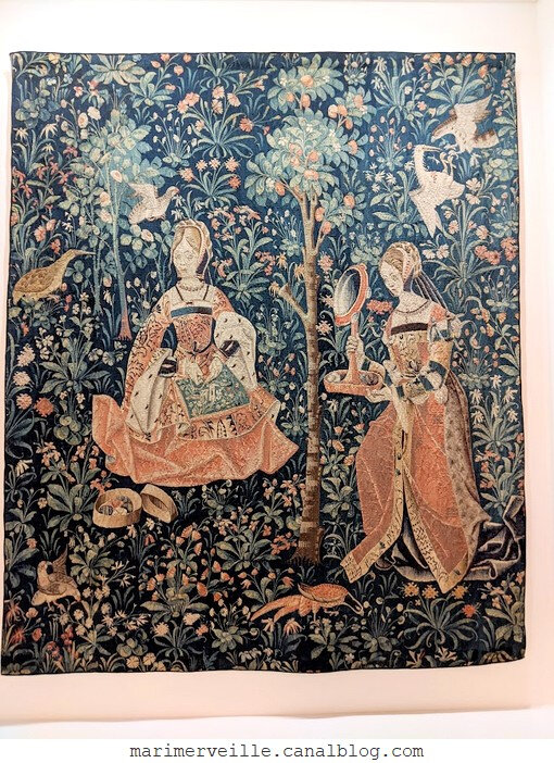tapisserie au Musée de Cluny - paris