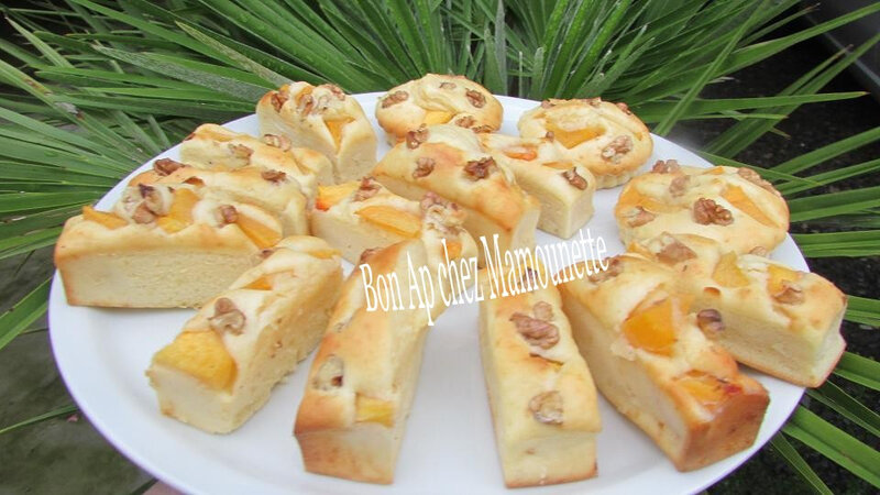 Petits gâteaux au kaki et aux noix crémés 013
