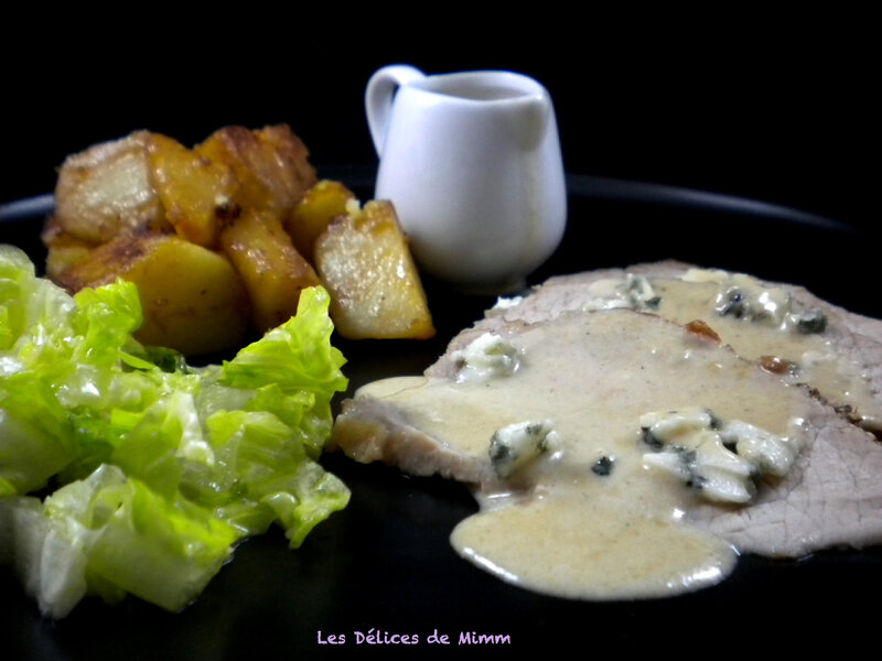 Rôti de porc au Roquefort 4
