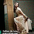 <b>Caftan</b> marocain beige <b>royal</b>