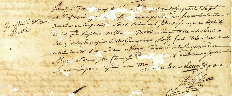 Buttié Denis_fils de Charles_né en 1757 à Port Louis