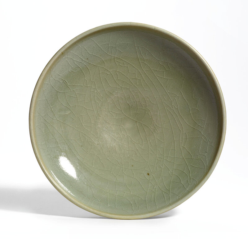 A 'Yaozhou' celadon dish, Song-Jin Dynasty (960-1234)