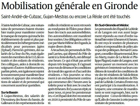 2018 01 31 SO Mobilisation générale en Gironde Ehpad