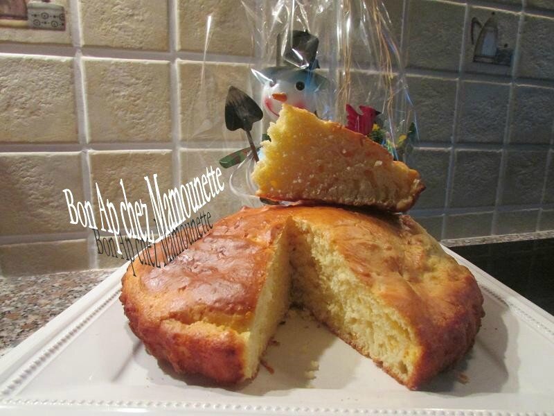 Gâteau à la clémentine et au fromage blanc 009
