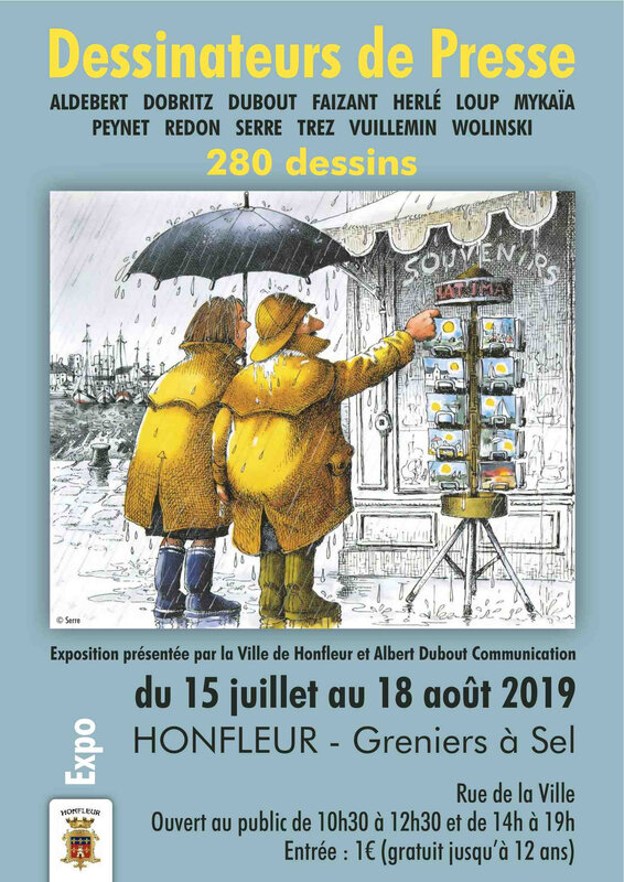 Honfleur_Ete2019_Dessinateurs_de_Presse_affiche