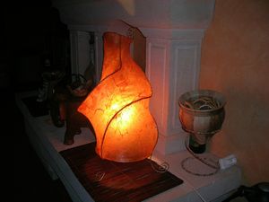 lampe orange
