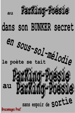 parking poésie