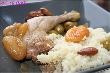 recettes Tajine de poulet aux abricots moelleux et citron confit