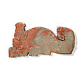 An archaic <b>jade</b> 'tiger' plaque, Shang dynasty (c. 1500-1050 BC)