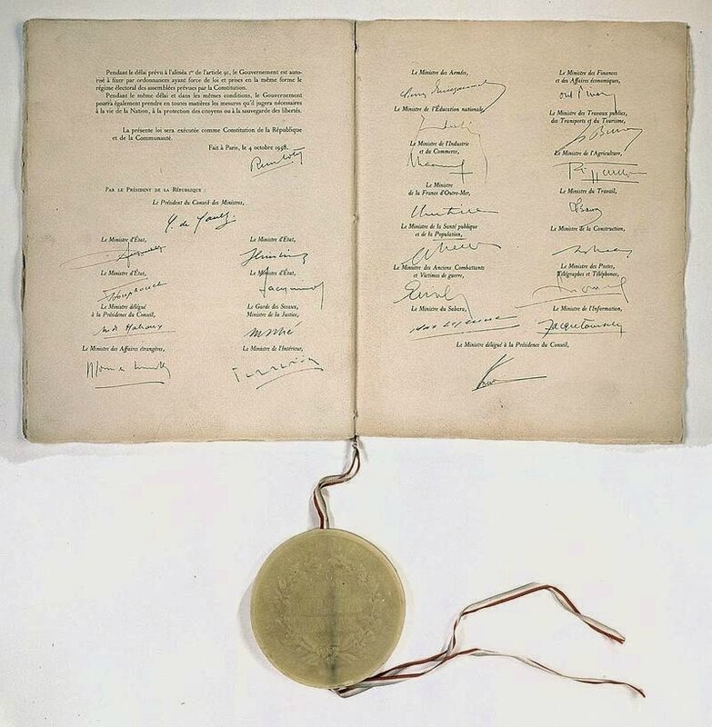 Constitution de 1958