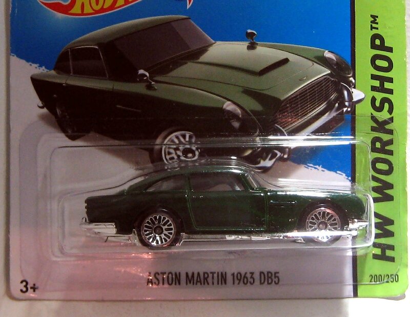 Aston Martin DB5 de 1963 (2014) Hotwheels