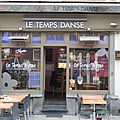 LE TEMPS DANSE Bruxelles Belgique restaurant