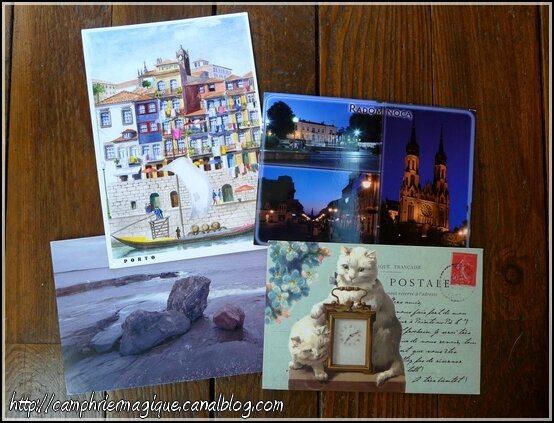 cartes postales postcrossing