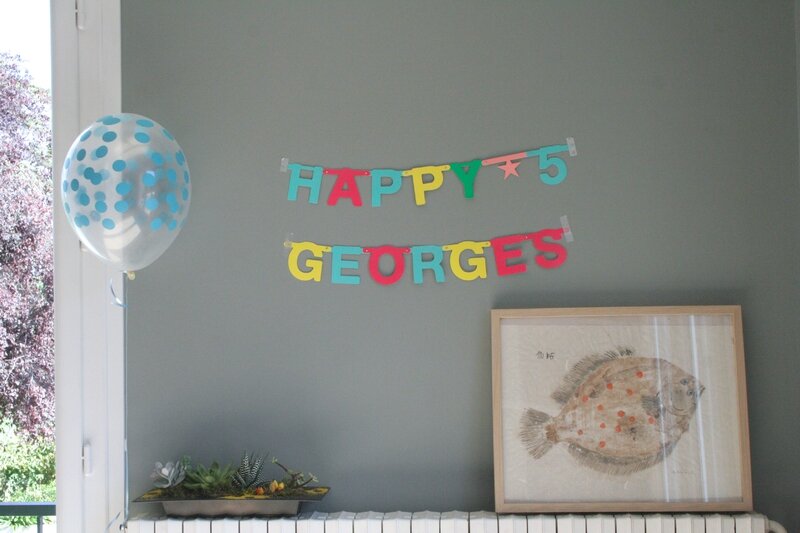 Georges 5 ans! 5