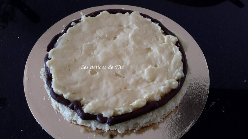 Gâteau biscuit génoise et ganache citron 29 09 19 (2)