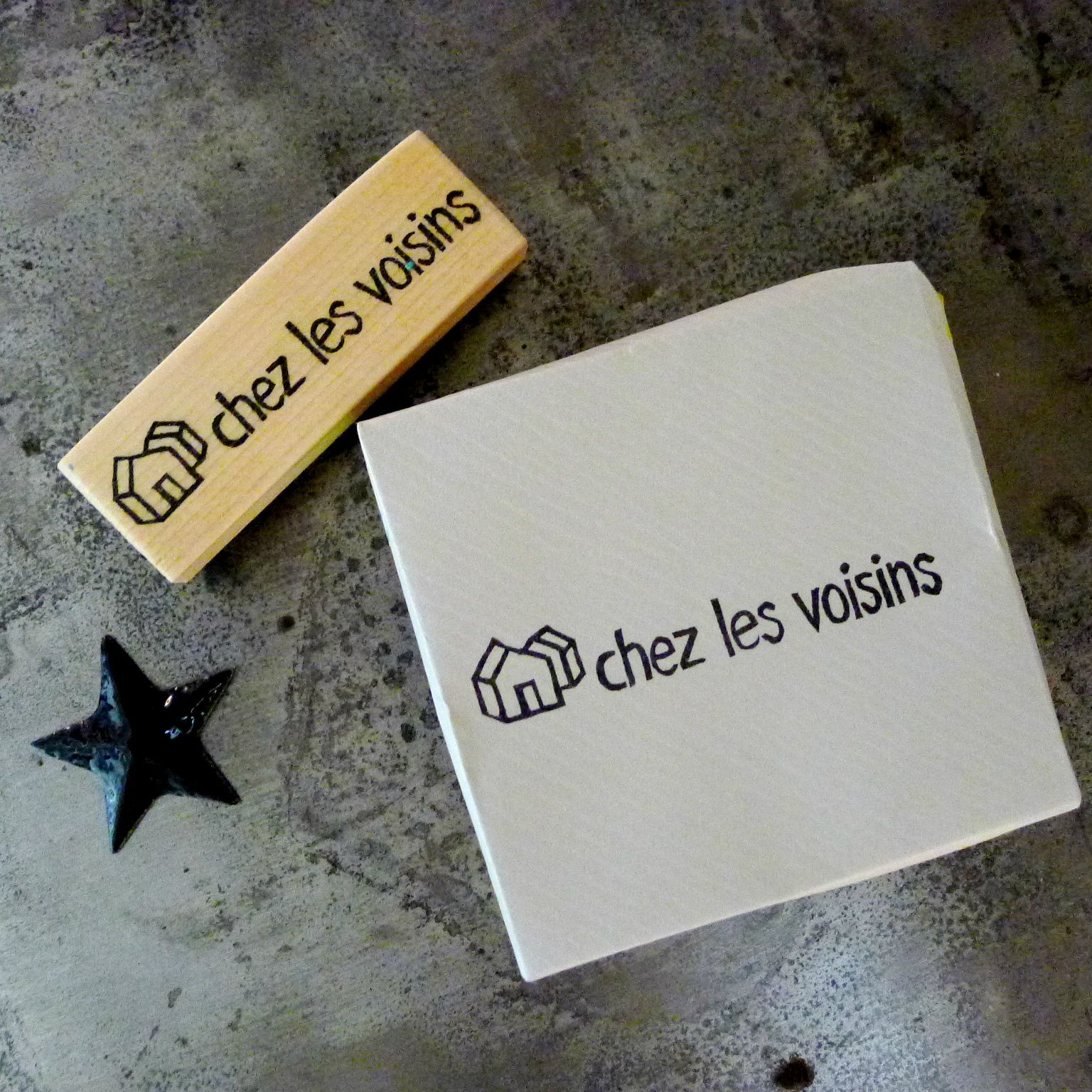 tampon chez les voisins