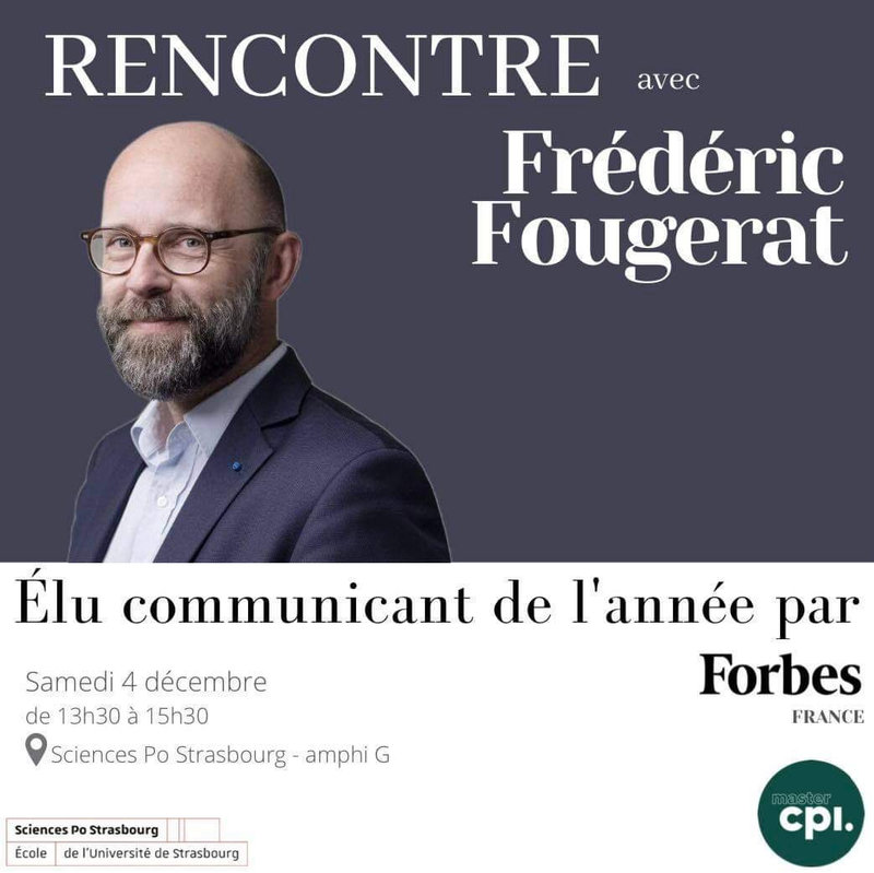 Frédéric Fougerat à Sciences Po Strasbourg