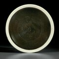 A Cizhou-type <b>blackish</b>-brown-glazed bowl with white rim, Northern Song dynasty (AD 960-1127)
