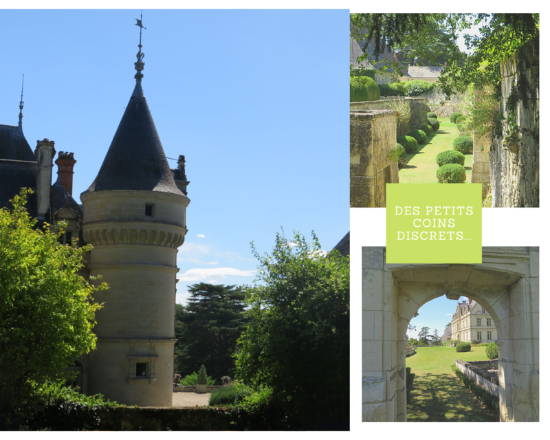L’arrière du château de la Bourdaisiére est aussi ravissant que la façade du devant