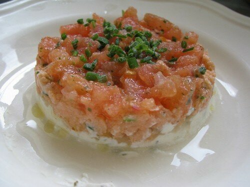 entremet au saumon façon picard entremet au saumon façon picard