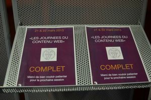 Journées du contenu web