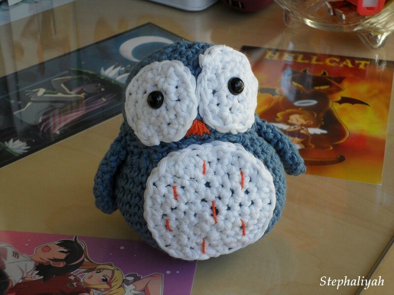 Chouette au crochet pour albertine -- 5