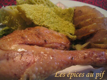 Poulet Parfumé à la Coriandre recettes Poulet aux pommes et à l’érable cuit au four
